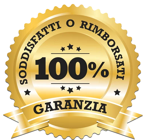 100% Soddisfatti o Rimborsati